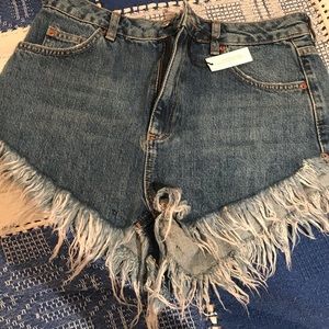 Topshop Kiri Moto Jean Short.